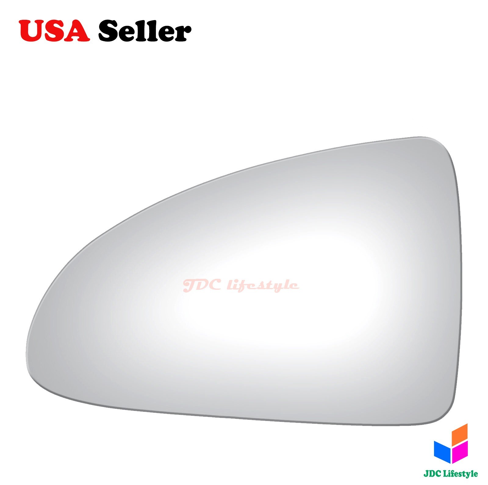 NEW fit 2004-08 (MID 08′) Chevrolet Malibu Driver Side Left LH Mirror Glass#2985