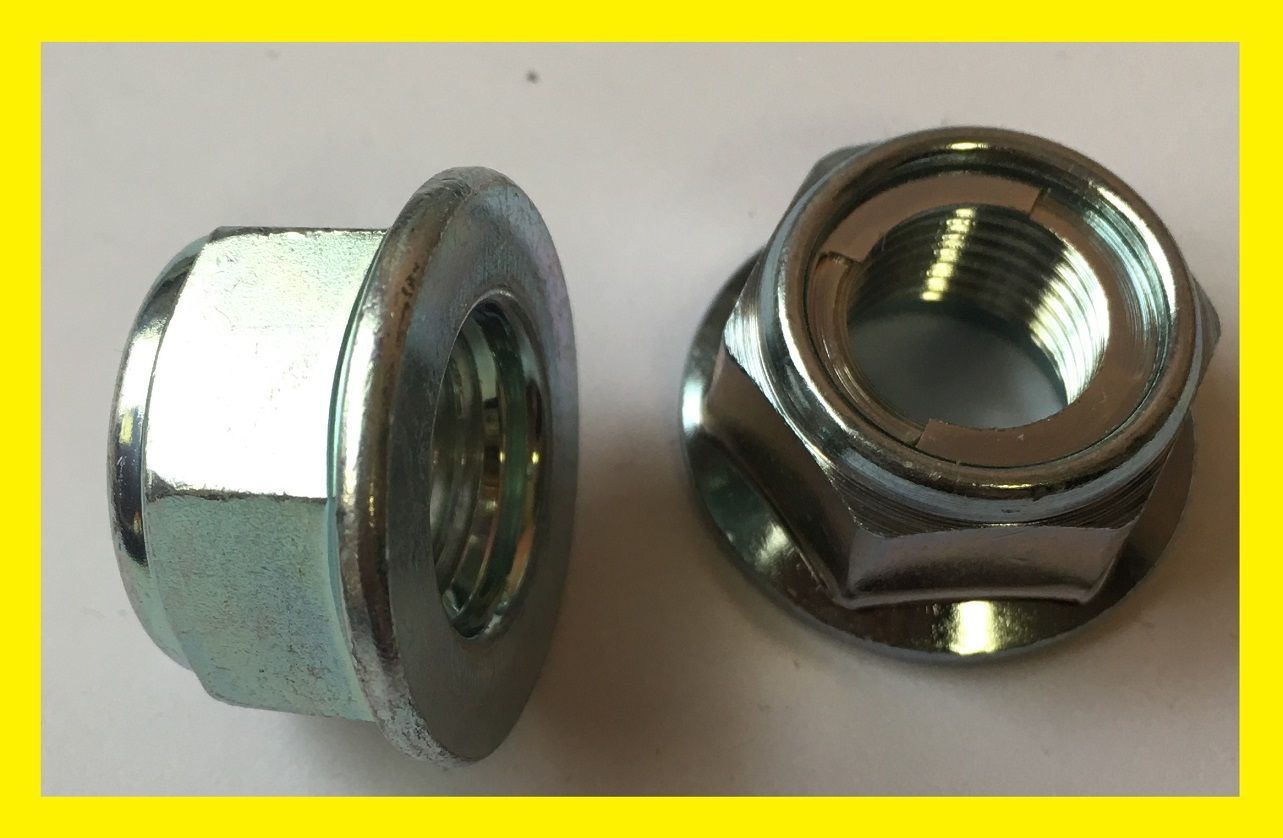*1EA OEM HONDA 12MM SPECIAL (SELF-LOCK) FLANGE NUT 90306-KF0-003 (325M)