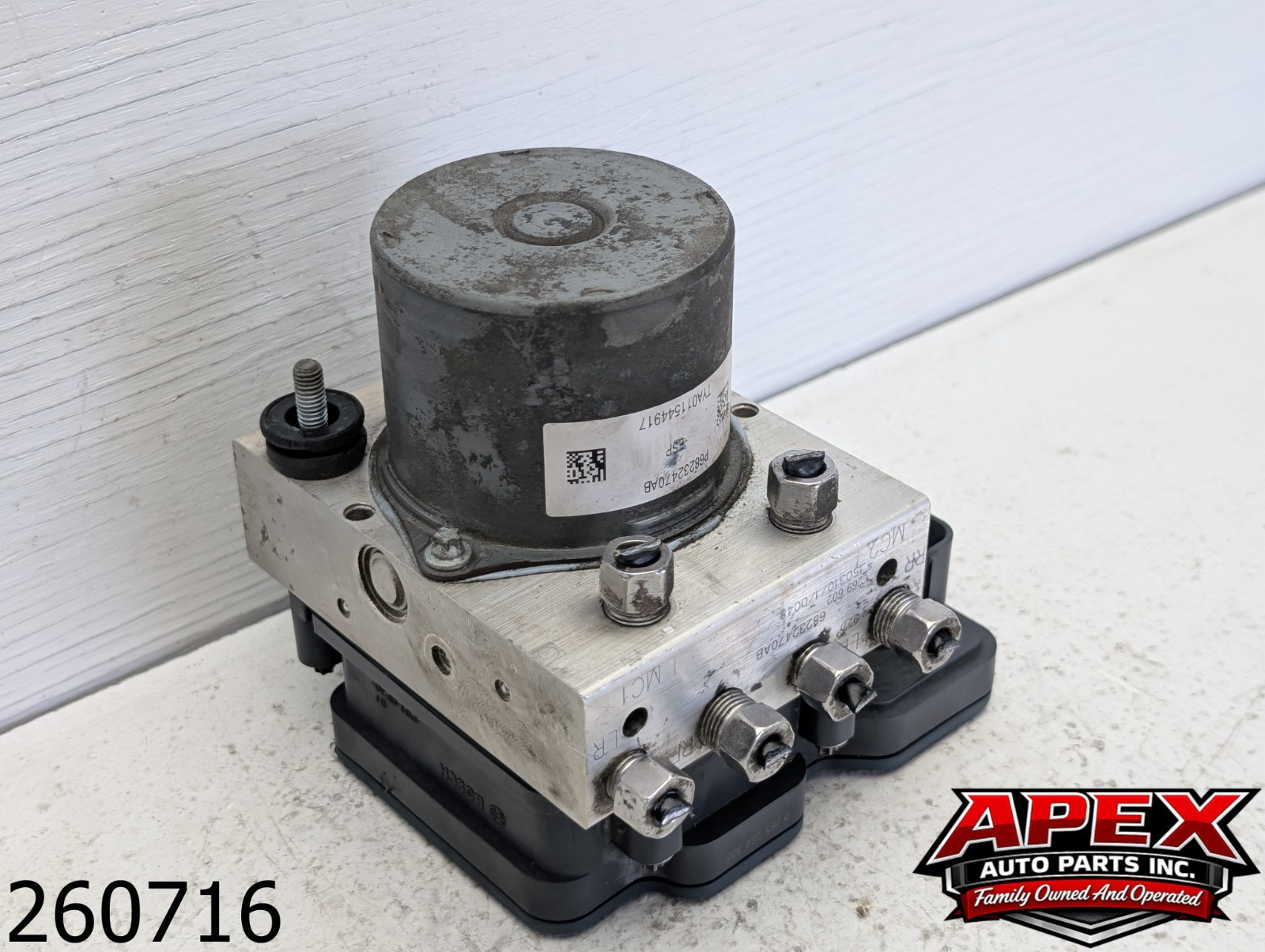 OEM 2015 Chrysler 200 2.4L ABS Anti-Lock Brake Pump Assembly