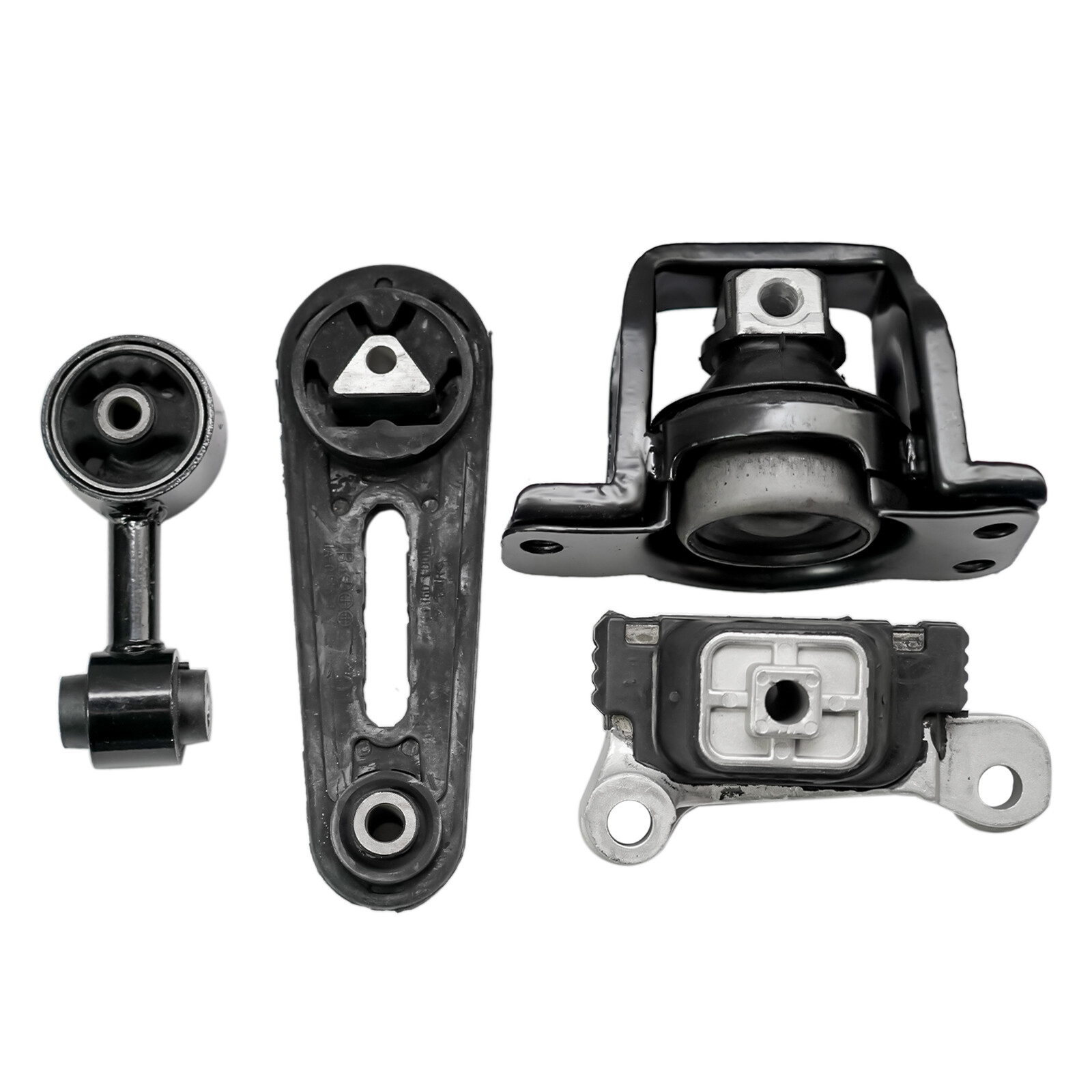 Set 4PCS Engine Motor Mount for Chevrolet City Express 2015-18 Nissan NV200 2.0L