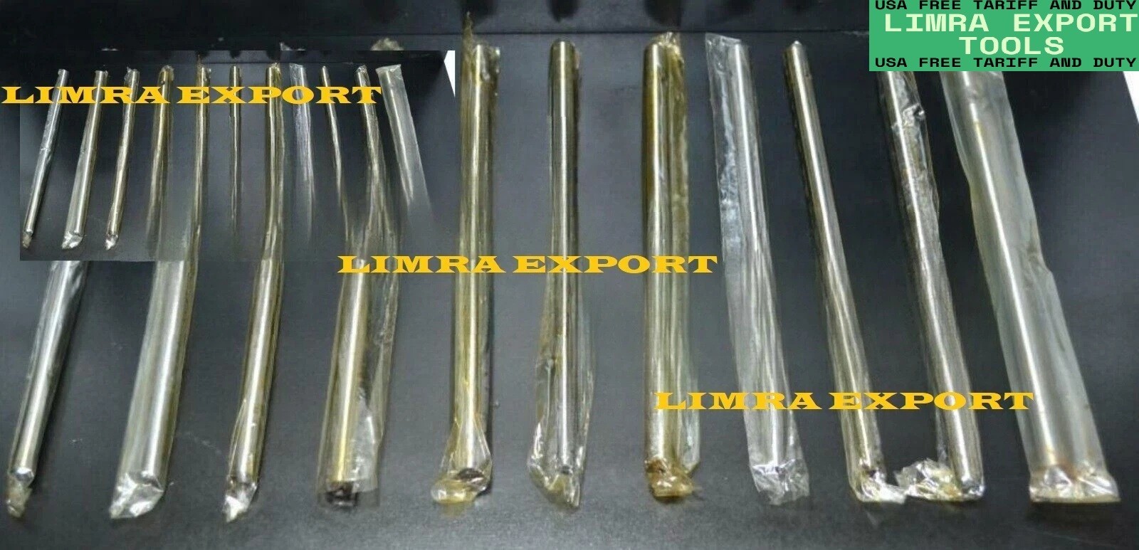 19 x SIOUX VALVE SEAT GRINDING PILOTS .385″ TOP METRIC IMPERIAL SET @ds