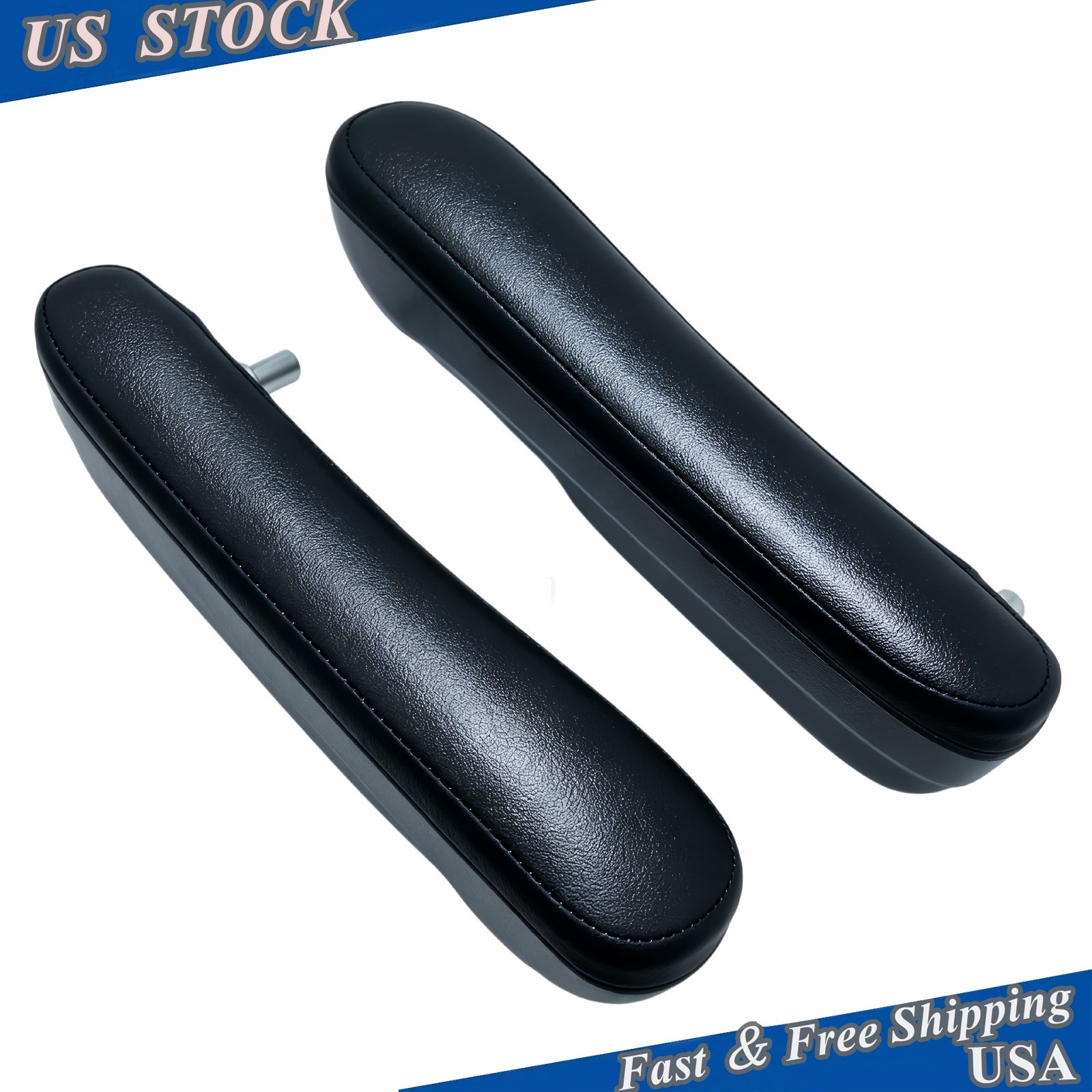 Fit Fiat 500 Front LH RH Seat Armrest Pad Frame Plate 6BV31KRLAA 6BV48KRLAA