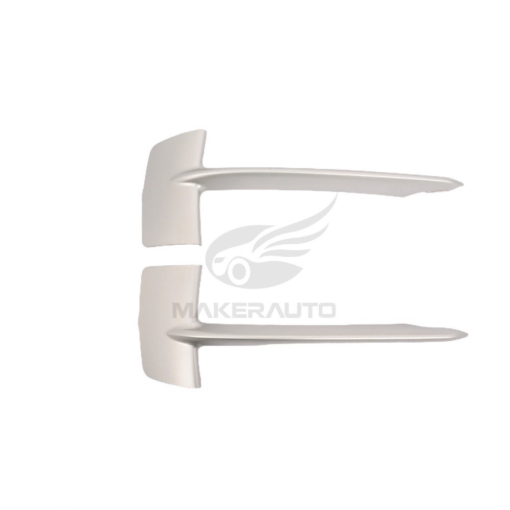1Pair Front Bumper Grille Trim Chrome For BMW X5 F15 2014 – 2017