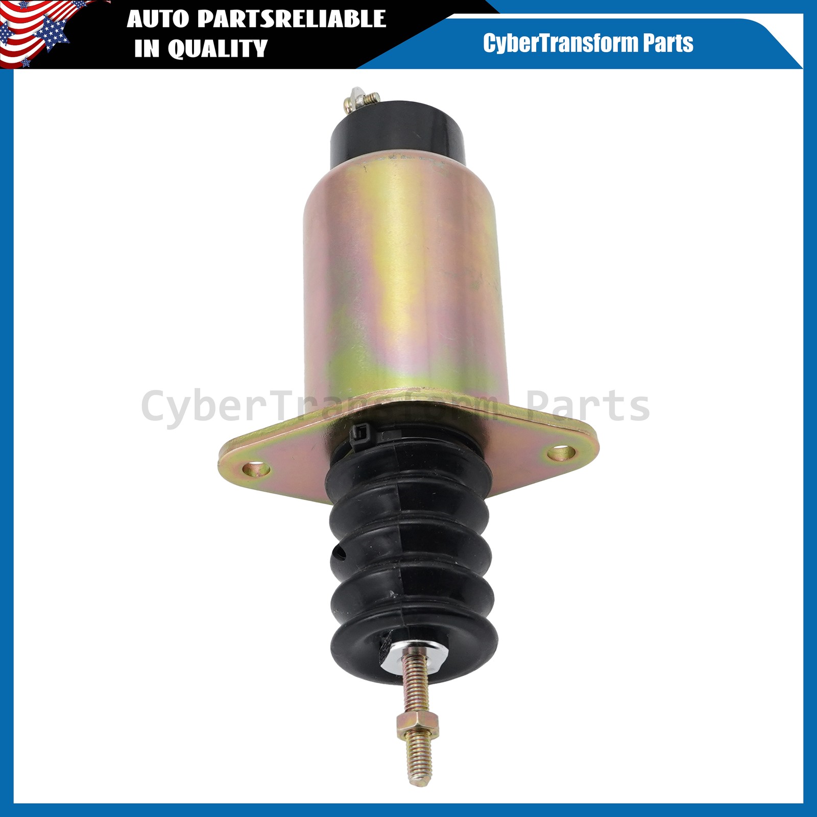 NEW For Woodward 2003 12S7U1B2A SA-4752-12 12V 3-Terminal Fuel Shutdown Solenoid