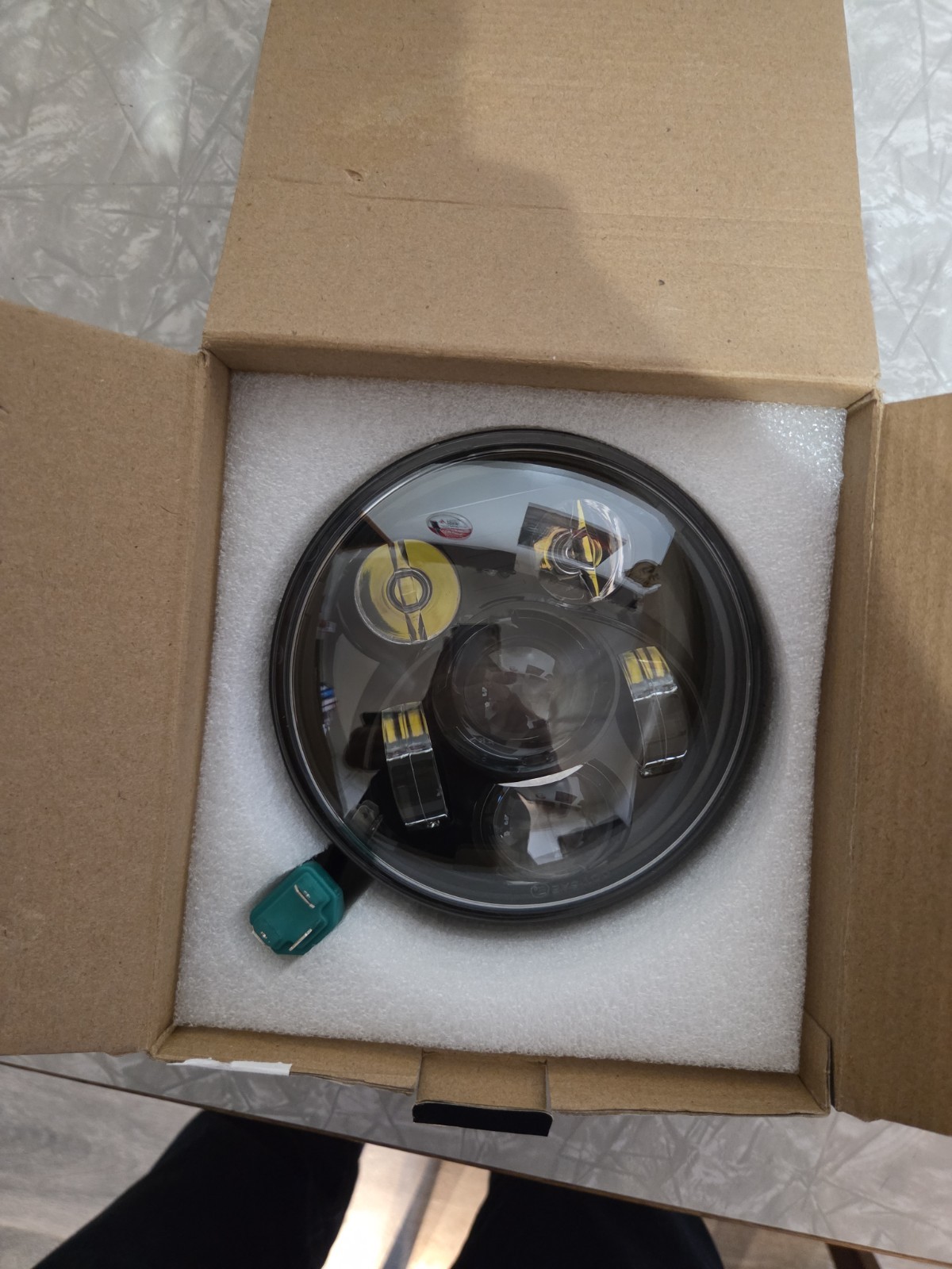 Eagle Lights 5.75 in Gen III LED Headlight For Harley-Davidson / Indian Scout