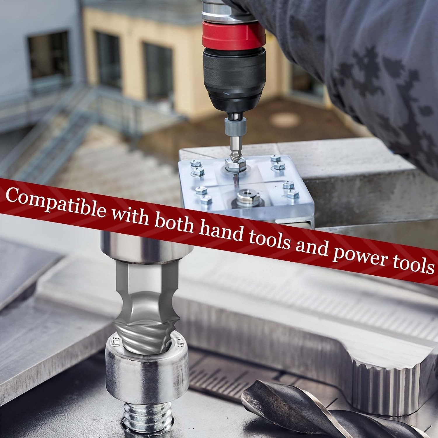 10-Piece Screw Extractor Set: Effortless Extraction for Stripped & Broken Bolts