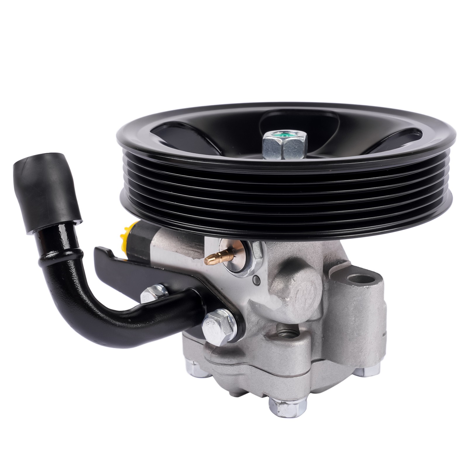 Power Steering Pump w/ Pulley for Hyundai Santa Fe 2001-2006 V6 2.7L 57100-26100