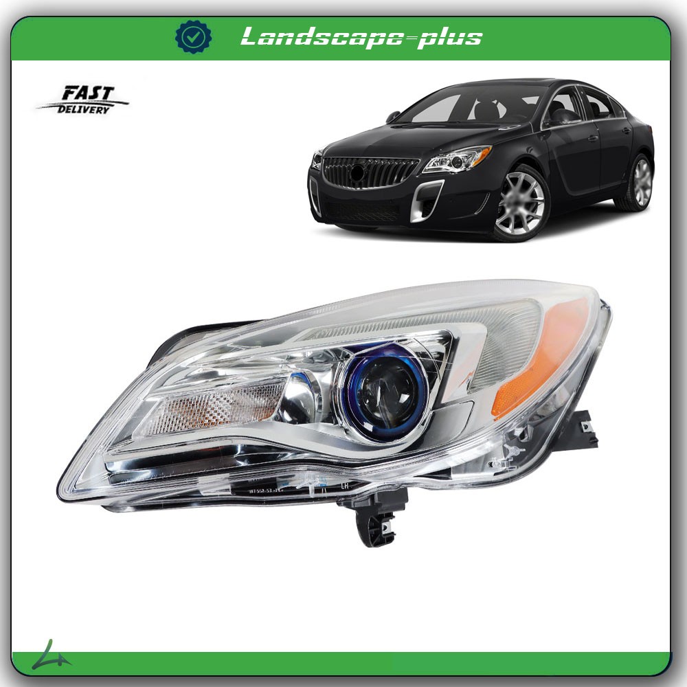 For Buick Regal 2014-2017 Headlight Headlamp Assembly Halogen Driver Left Side