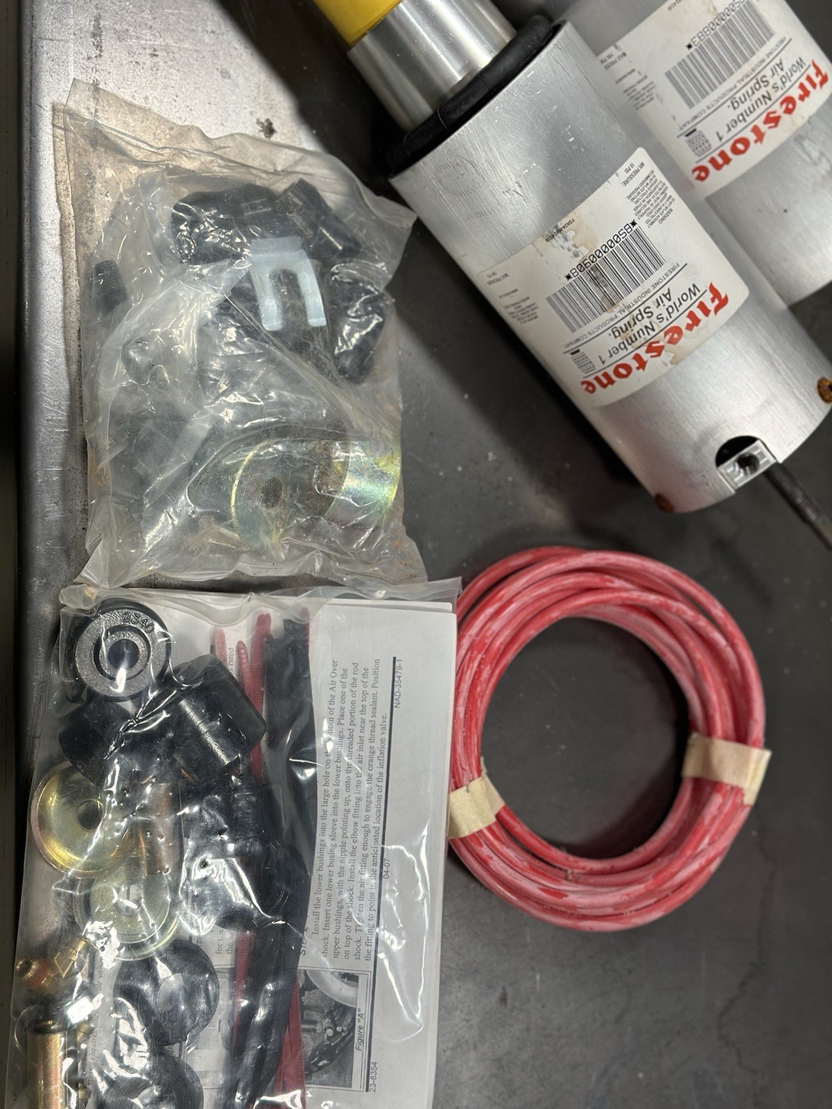 Firestone/Bilstein 1003 Level-Rite® Front Air Helper Shock Spring C2500/C3500