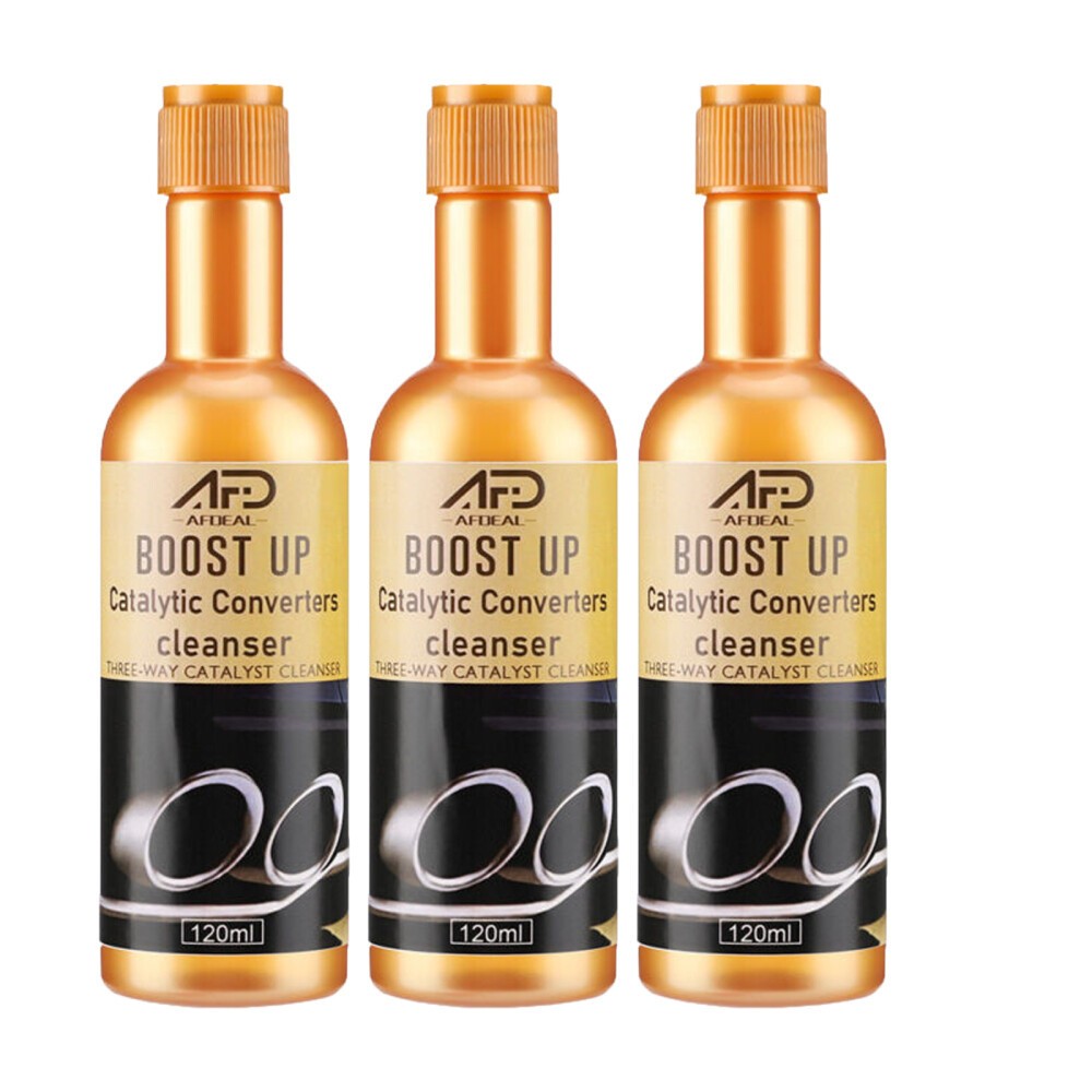 3X Catalytic Converter Cleaner Auto Parts Engine Exhaust System Treatment Oil