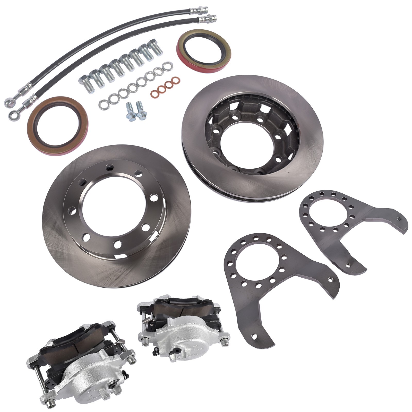 Complete Disc Brake Conversion Kit 14 bolt For 1973-1988 Full Float Rear Axle