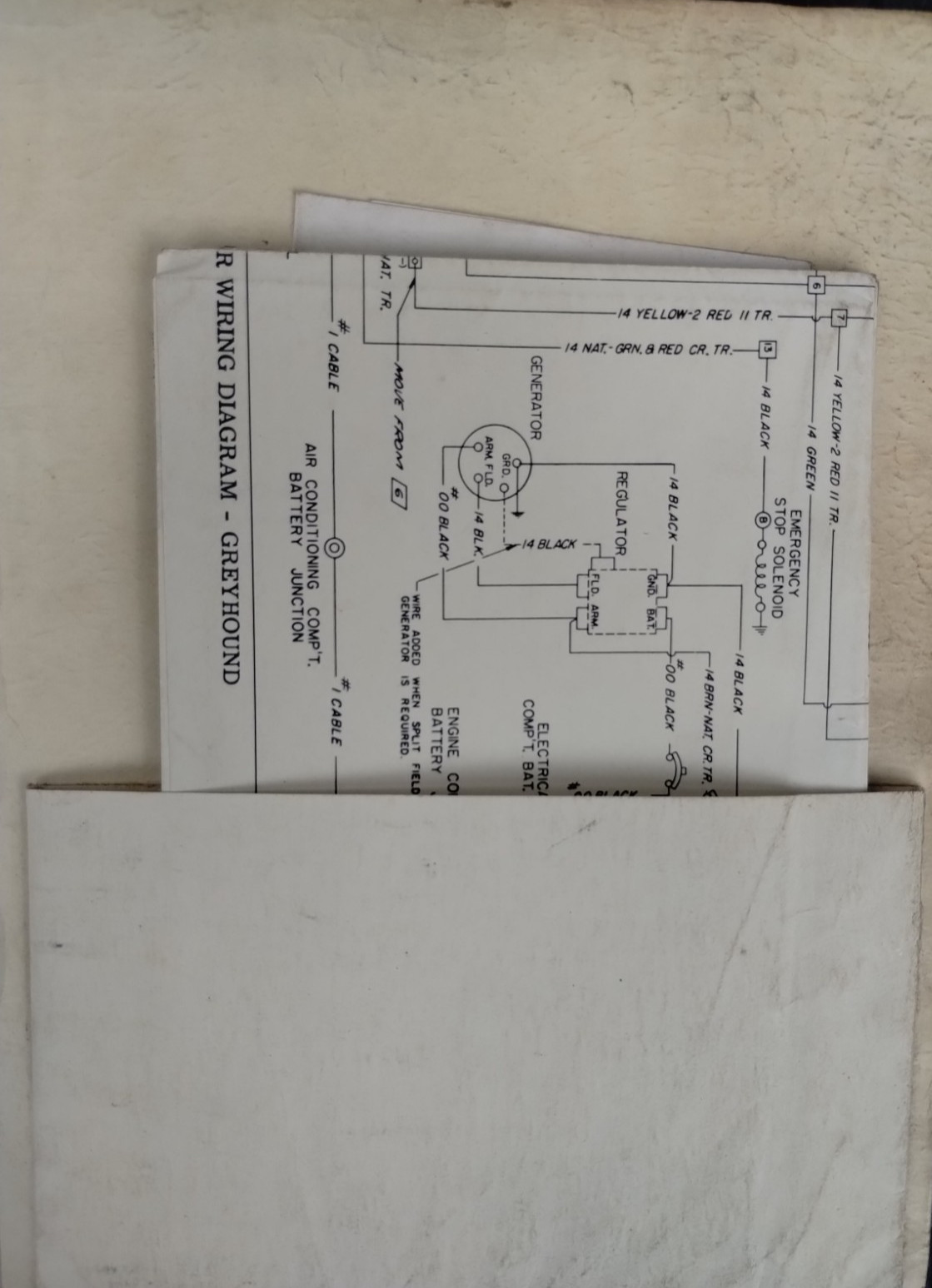 1960 GM Motor Coach Maintenance Manual X-5818 Model PD-4104 W/ Wiring Diagrams