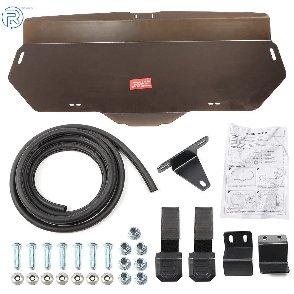 Dark Tinted UTV Rear Windshield Fit For Honda Talon 1000R/1000X 2019-2023