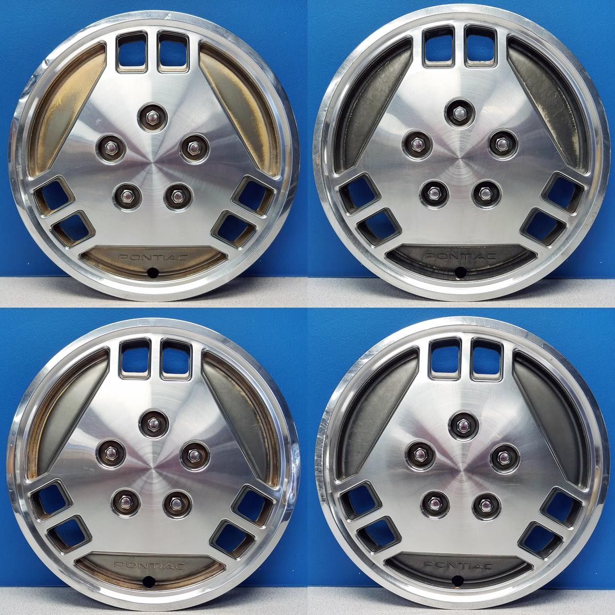 1988-1990 Pontiac Grand Prix / Trans Sport # 5093A 14″ Hubcaps # 10091778 SET/4
