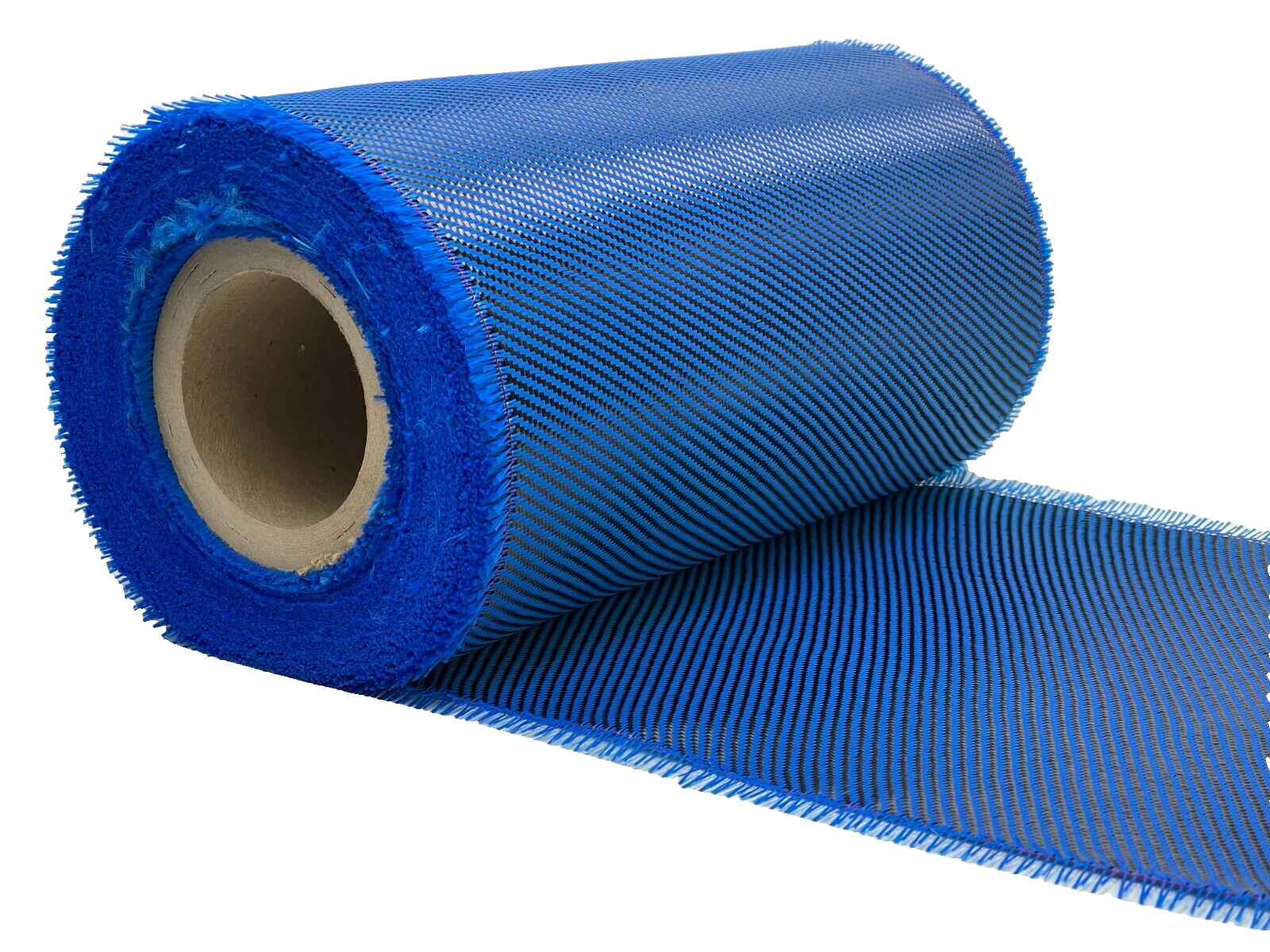 12″ Blue Carbon Fiber Color Hybrid Cloth Tape (3k, 5.7oz, 12″ x 36″)