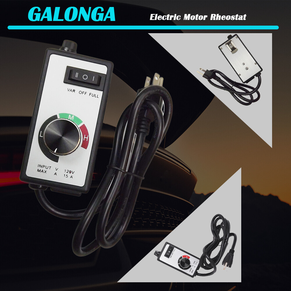 Newest For Router Fan Variable Speed Controller Electric Motor Rheostat AC 120V