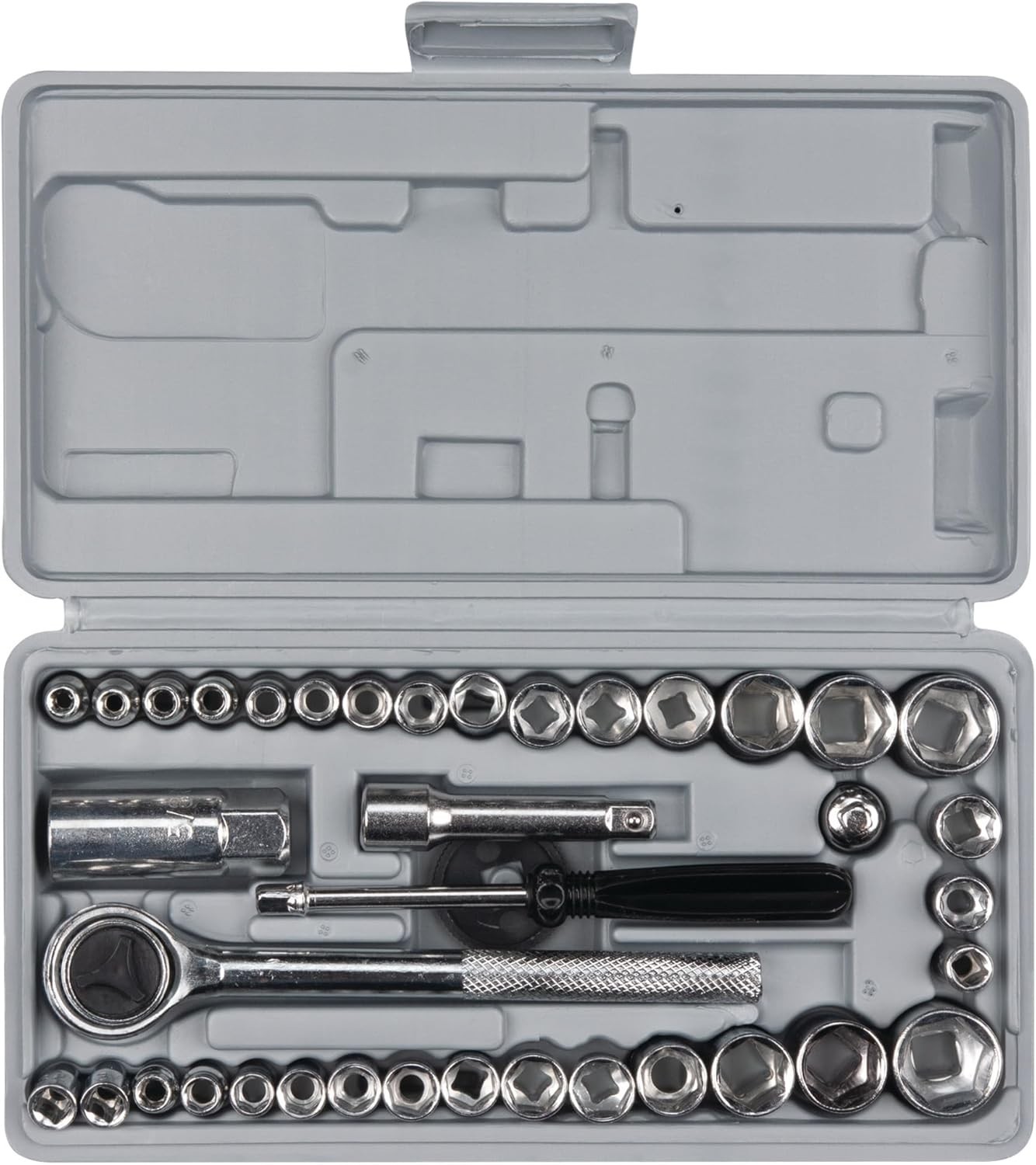 W1173 SAE/Metric 40-Piece SAE and Metric Socket Set, 1/4-Inch & 3/8-Inch Drive