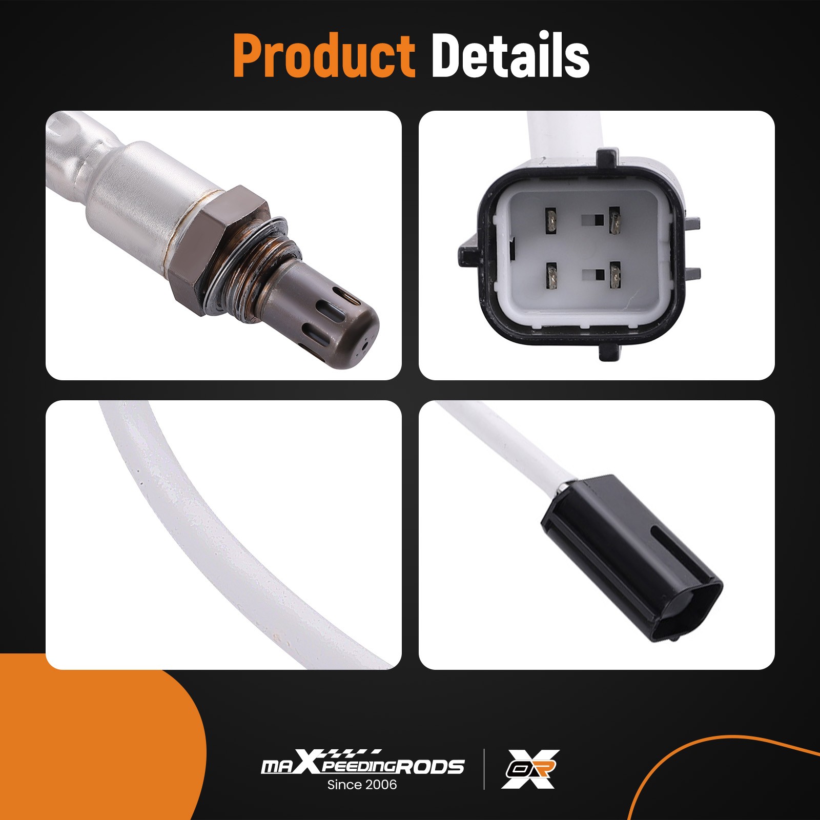 2PCS Up& Down Oxygen O2 Sensor For Nissan Sentra 2.0 2.5L Versa 1.8L Altima 2007