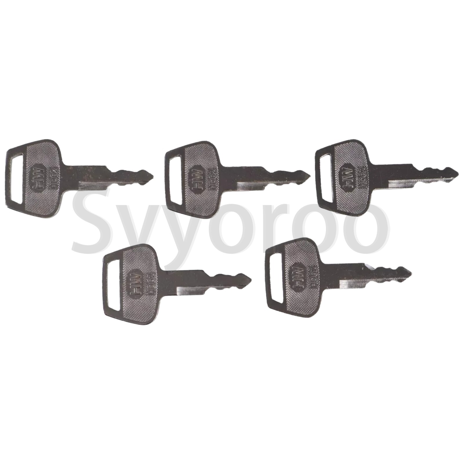 (5) For New Holland HD62 MT40266850 MT40230393 41307-00007 Ignition Key