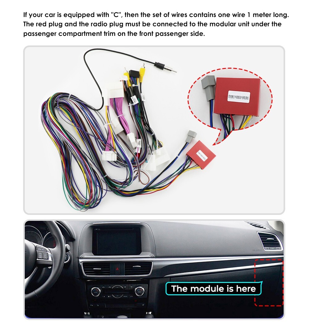 8Core Android 14 For Mazda CX5 CX-5 2012-2015 CarPlay Car Stereo Radio GPS DSP