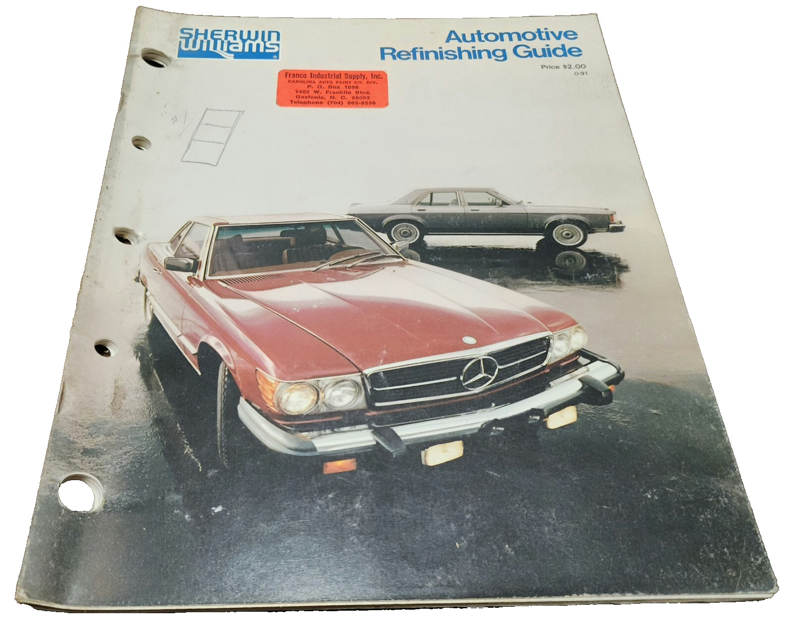 Sherwin Williams Automotive Refinishing Guide 1978 Restoration Rebuild Car Show