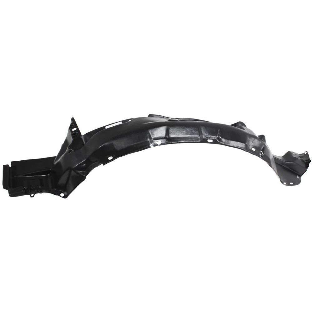 Driver & Passenger Side Fender Liner Set w/ Clips For 1990-1993 Honda Accord