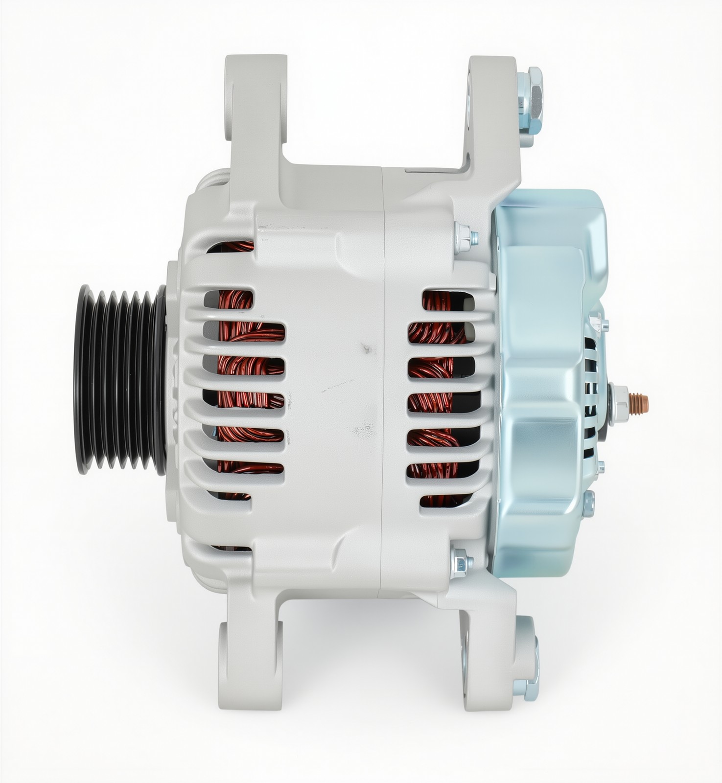 Alternator for Hyundai Santa Fe 2007-2009 Kia 2.7L 130A 12V CW 6-Groove Pulley