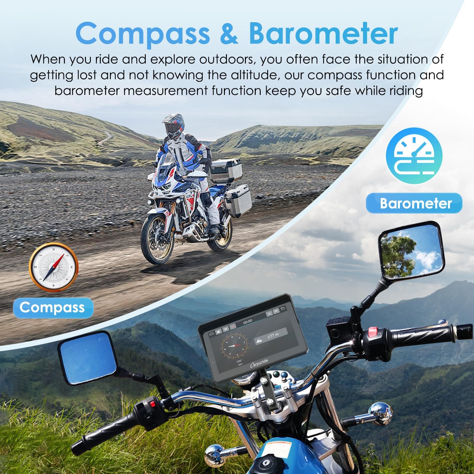 Carpuride W702BS Carplay Android Auto BMW Moto Stereo OEMTransmission Controller