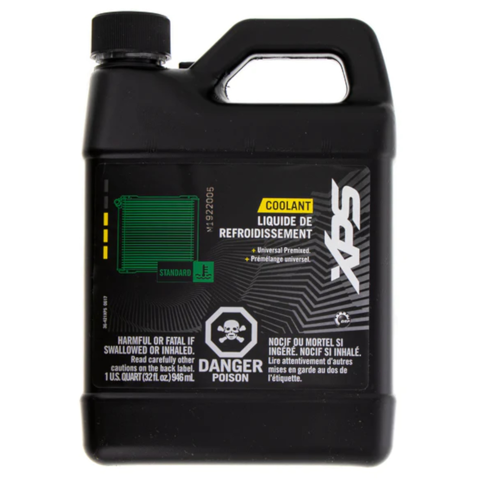 Can-Am OEM XPS Universal Pre-mixed Coolant (Green) 1 Quart, 9779149