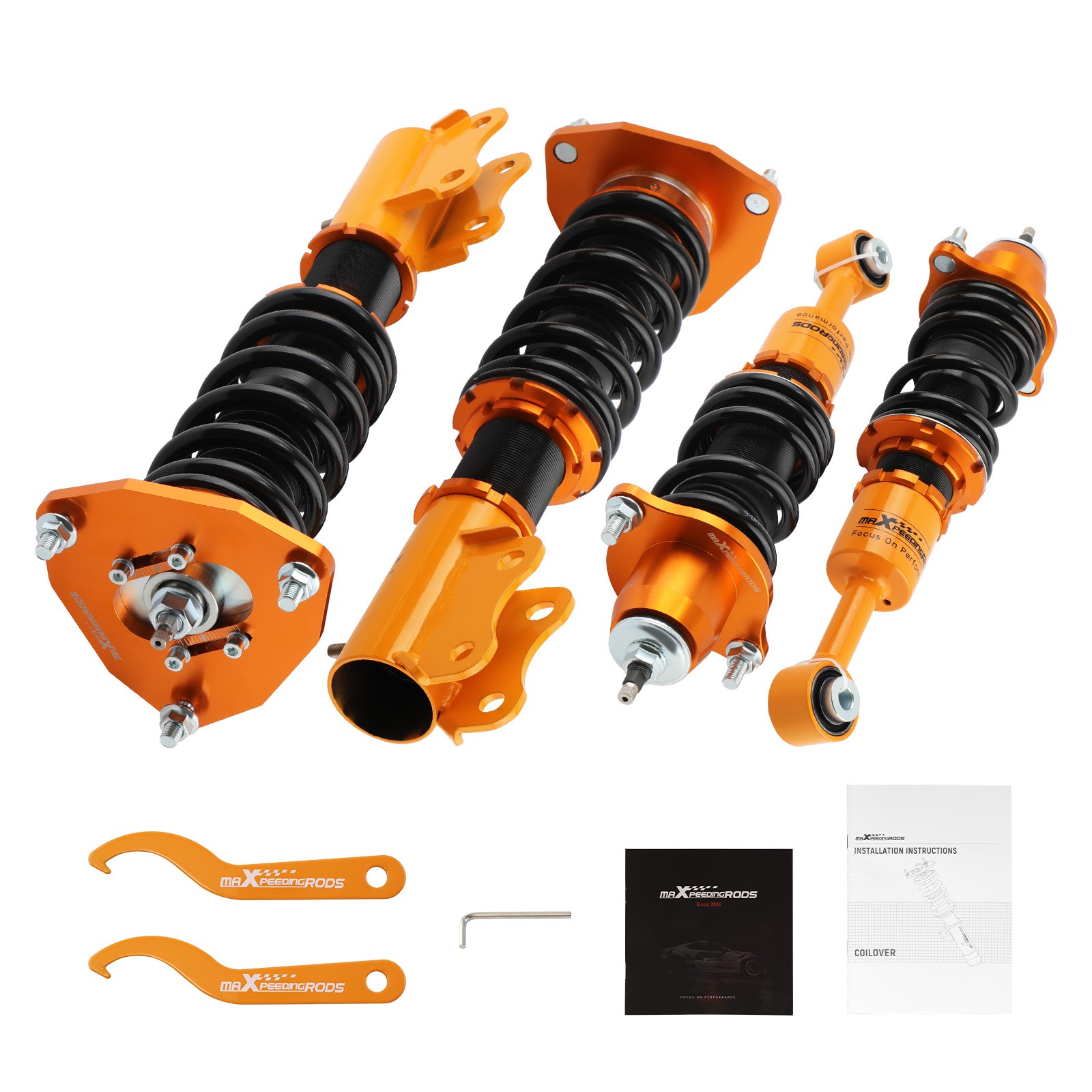 24 Click Damper Adjustable Coilovers for Mitsubishi Lancer (CS6A /CS7A) 02-06