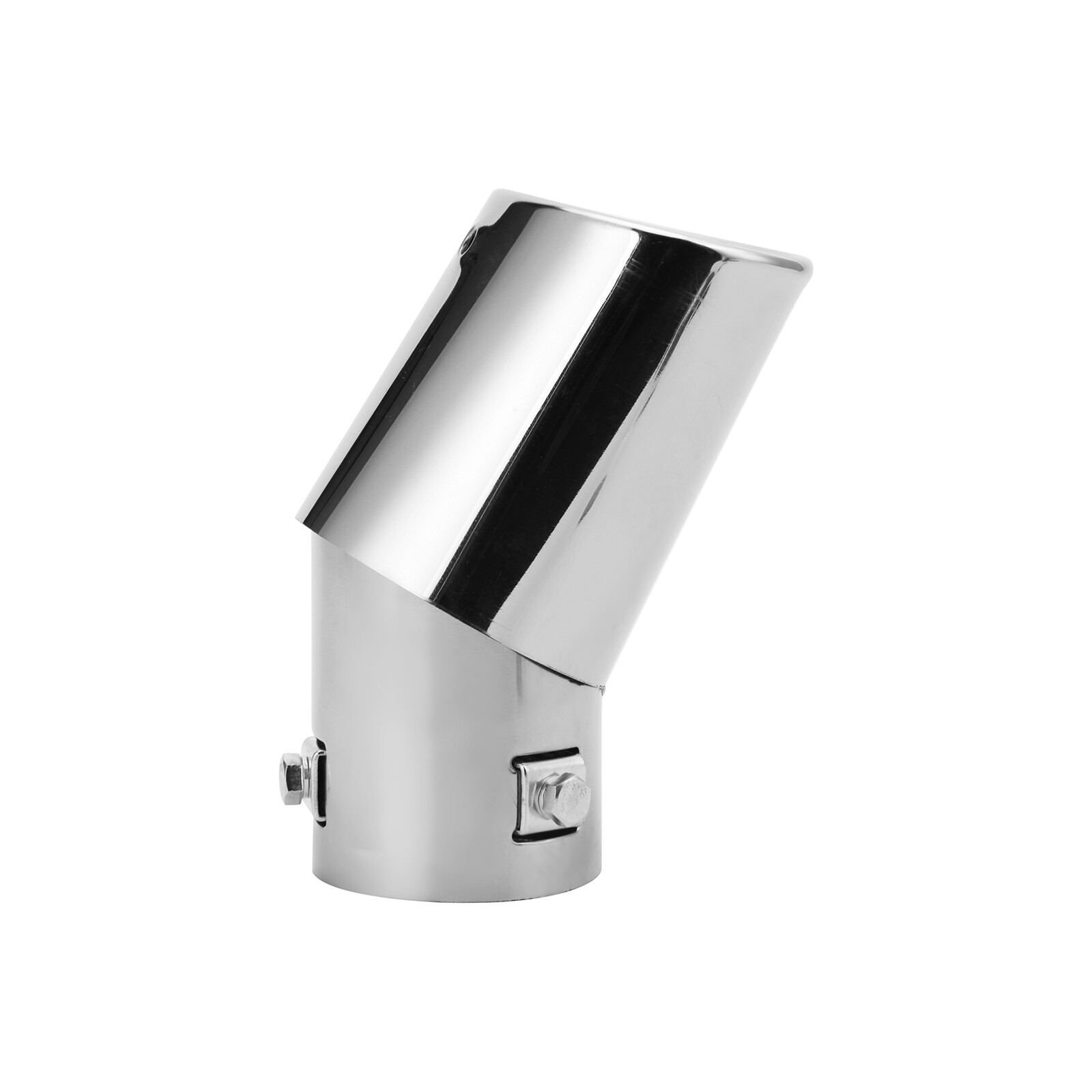 For Honda CR-V 2PCS Car Rear Exhaust Pipe Tail Muffler Tip Trim Stainless Steel