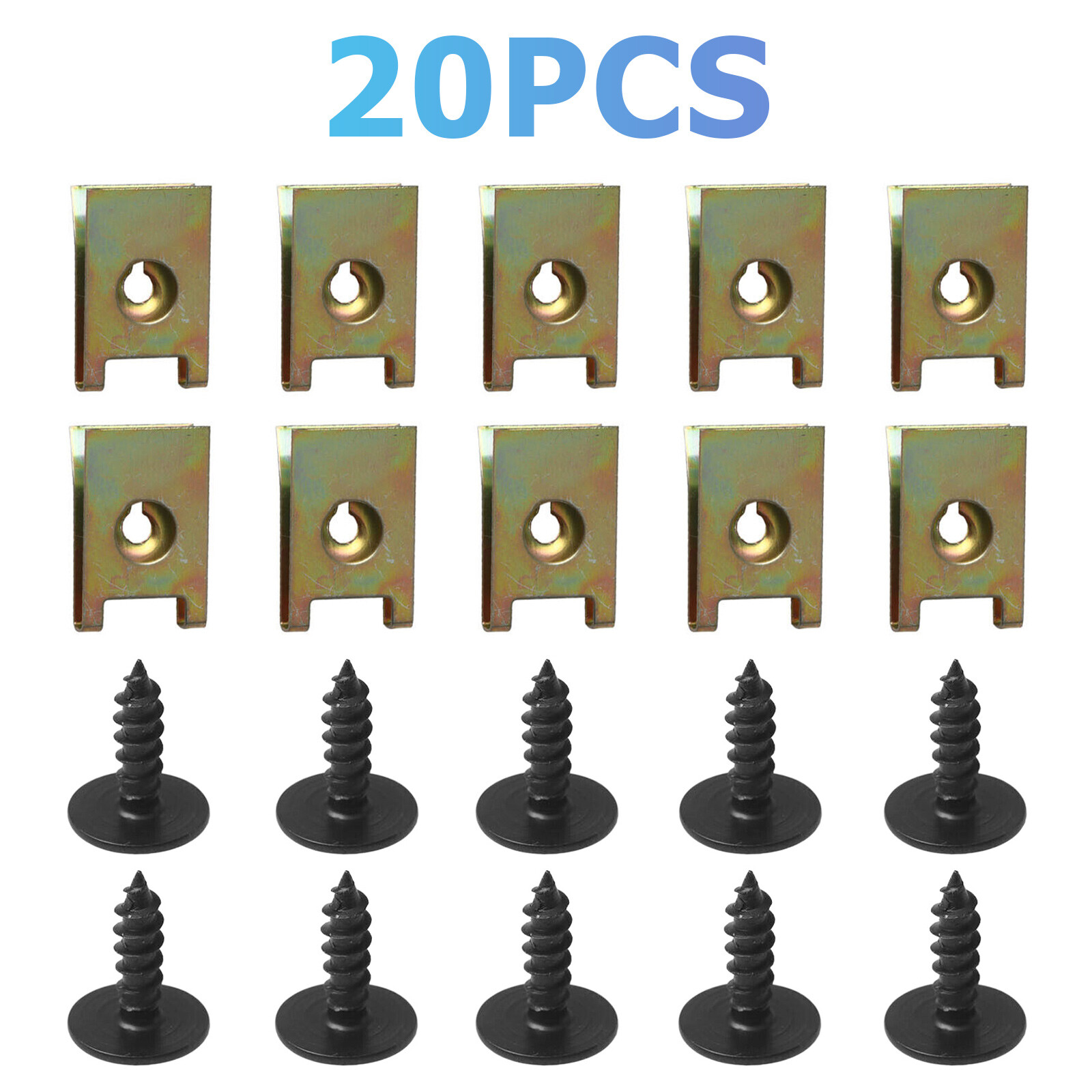 20x Fender Liner Splash Shield Guard Screws FOR VW Jetta Golf Passat Beetle
