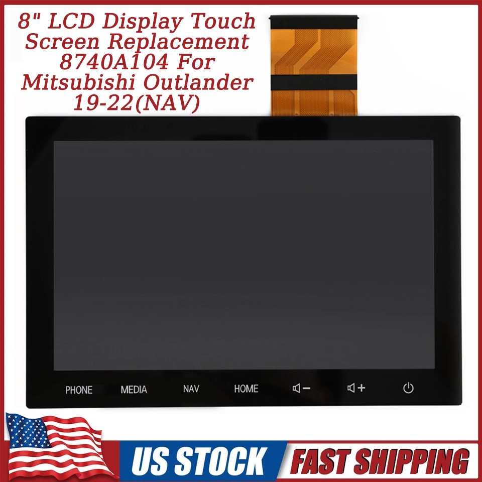 8″ LCD Touch Screen Display For Mitsubishi Outlander 19-22 Car Radio Navigation