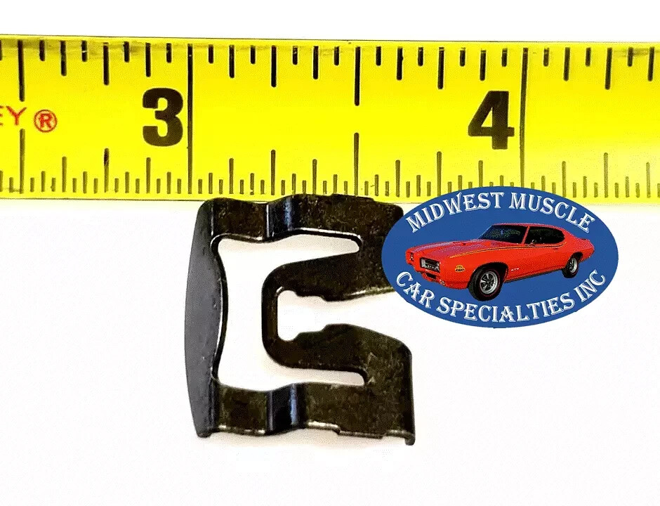 Rear Window Glass Trim Molding Clips Reveal Set Fits 71-74 Cuda Challenger B44