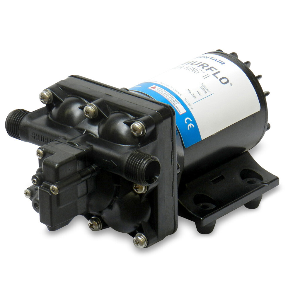 Shurflo Pump Aqua King II Water Fresh 12V Marine Boat RV Pentair 4138111E65