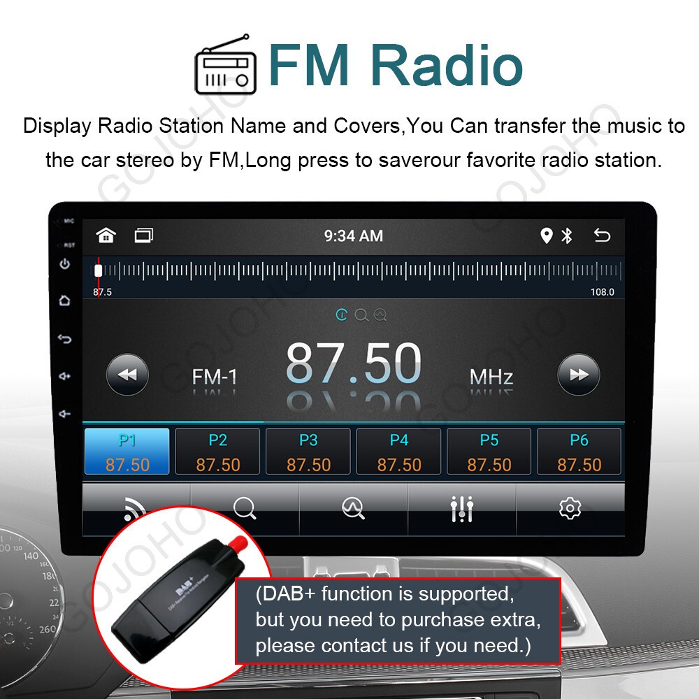 4GB+64GB For Suzuki Grand Vitara 2005-2019 Car Stereo Radio Navi Apple Carplay
