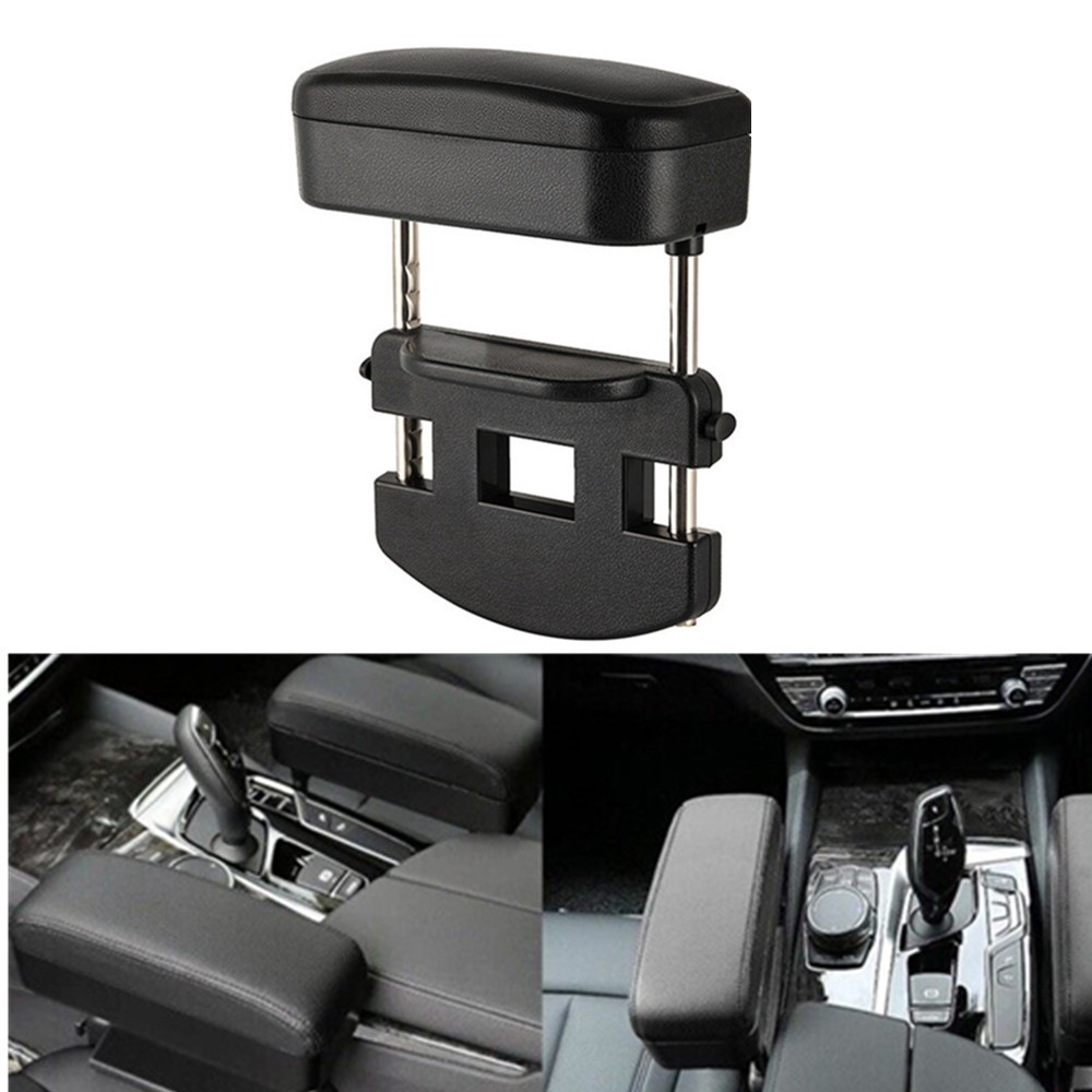Car Armrest Extender Armrest Support Elbow Rest Pad Console Storage Organizer