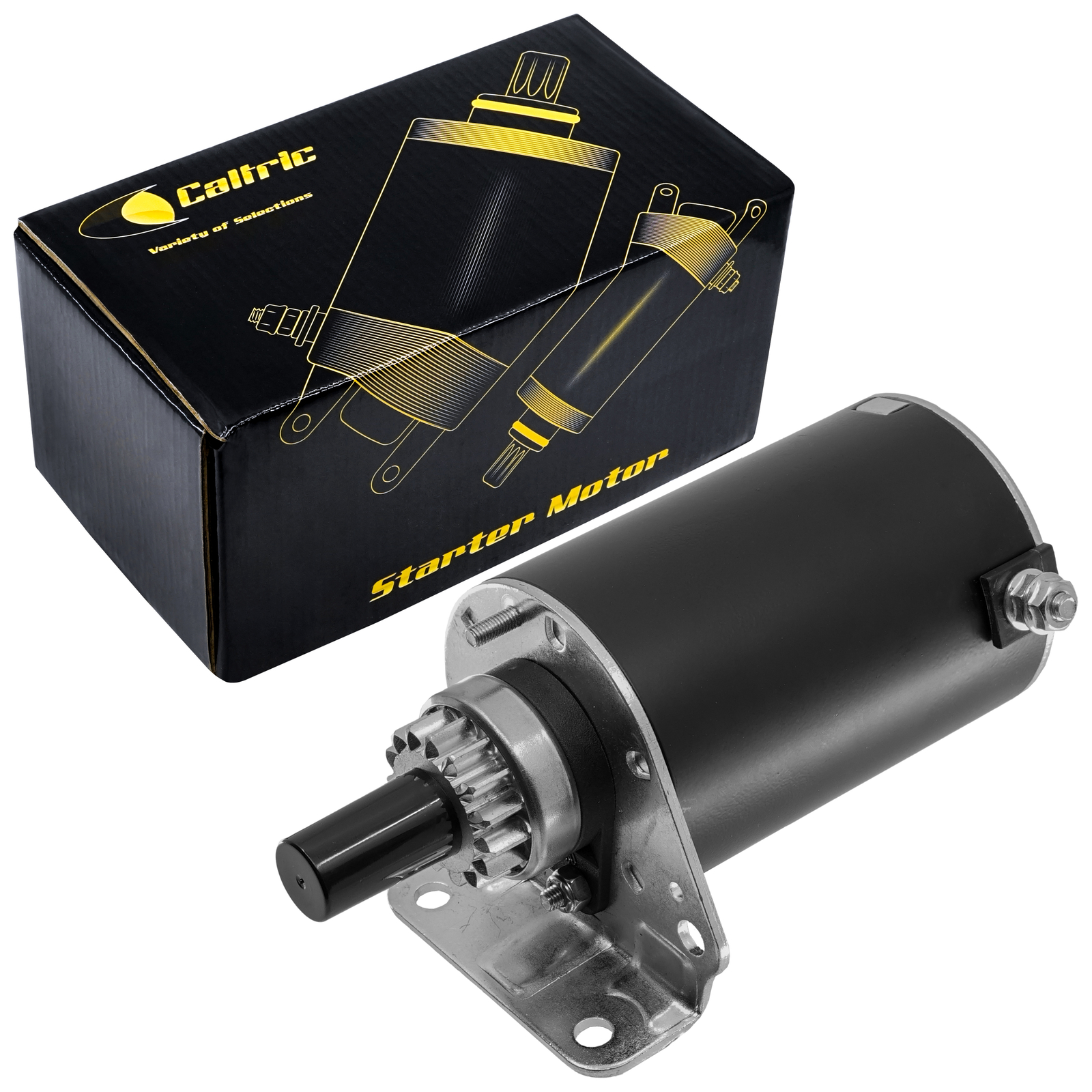 Caltric 799106 590476 Starter Motor for Briggs & Stratton Engine 44M977-0938-G5