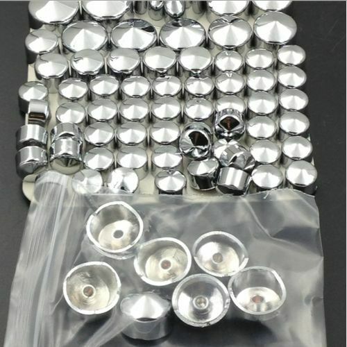 Chrome ABS Screw Bolt Topper Caps Cover For Harley softai Twin Cam 2000-2006