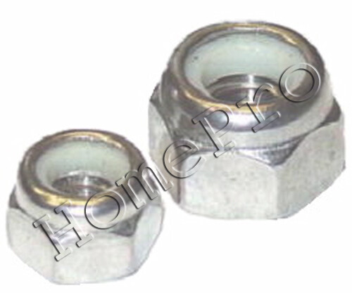 M5 STAINLESS METRIC NYLON INSERT LOCK NUTS 5mm – .8 A2