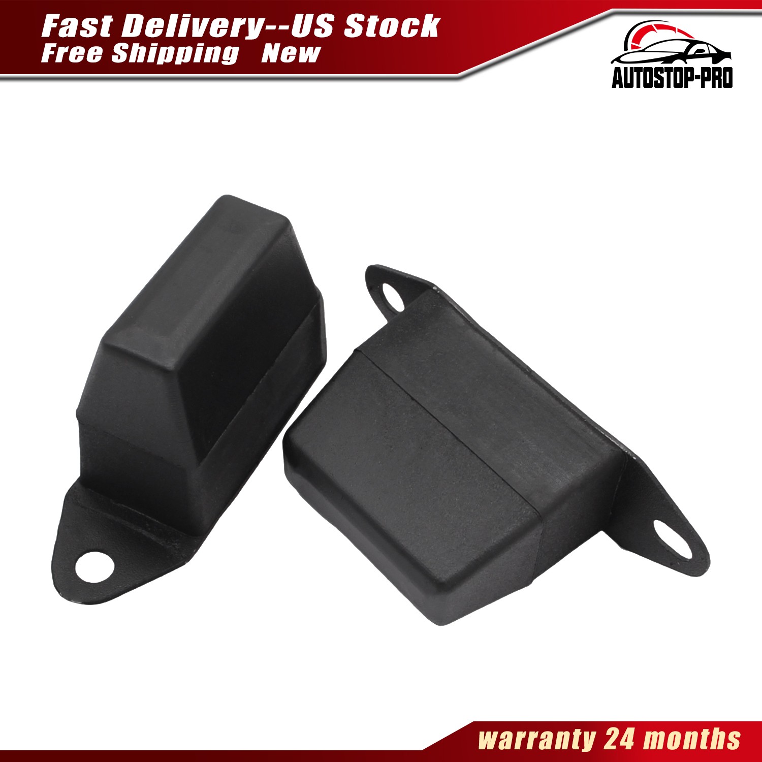 2 x Rear Bump Stop Leaf Spring Jounce Bumper for Jeep XJ Cherokee 1987-2001