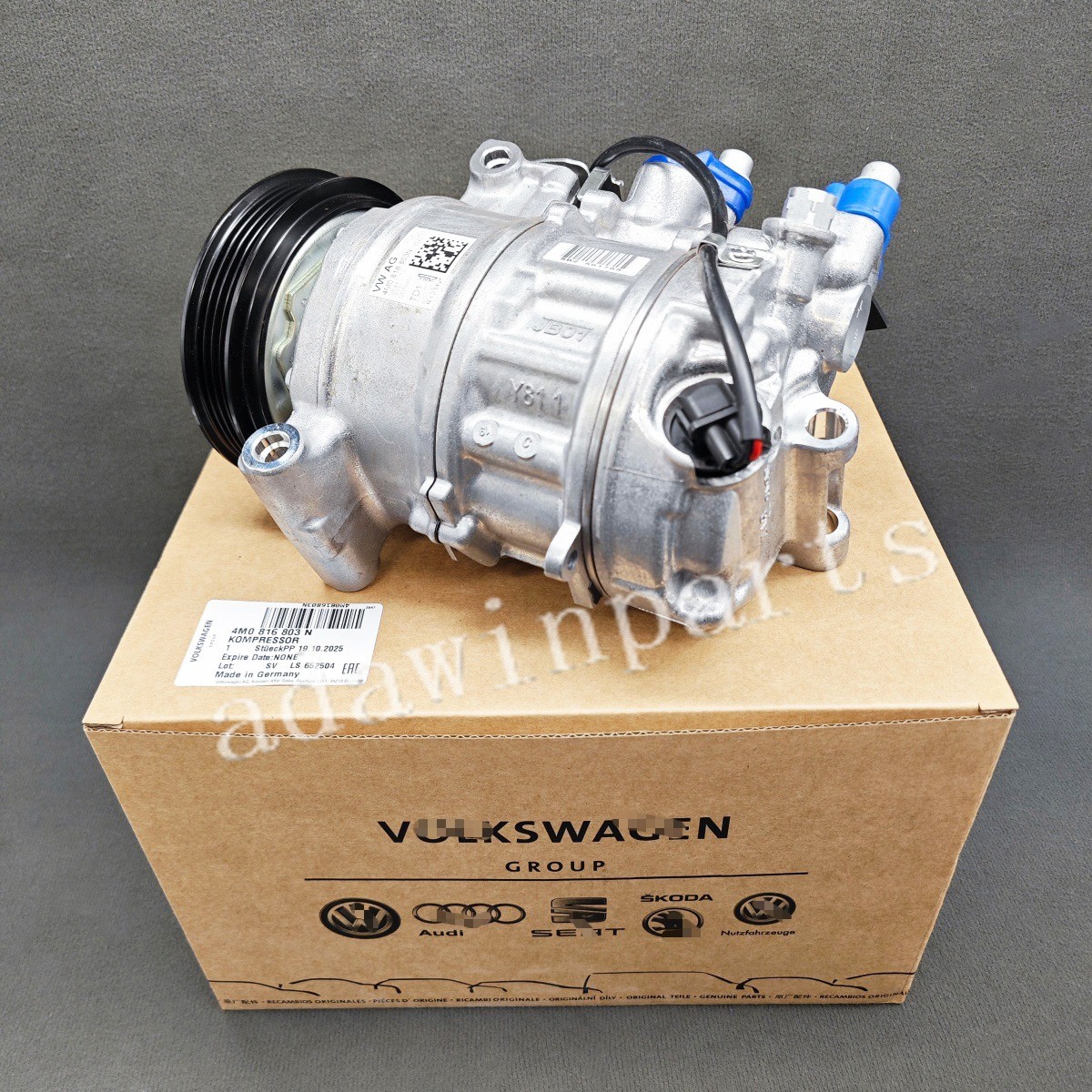 NEW A/C Compressor for 2017-2023 Bentley Bentayga W12 6.0L 4M0816803N