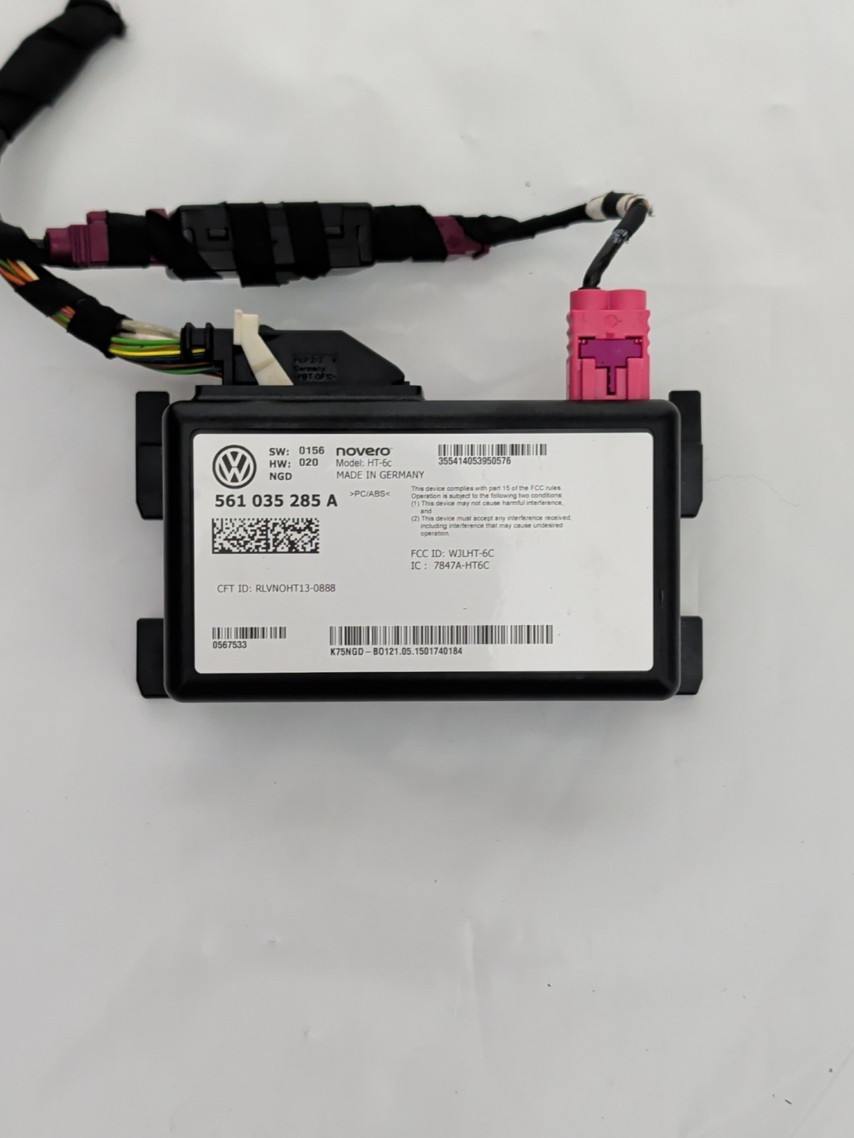 Communication Interface Box Fits 14-15 18-19 VW PASSAT, TIGUAN 561 035 285 A
