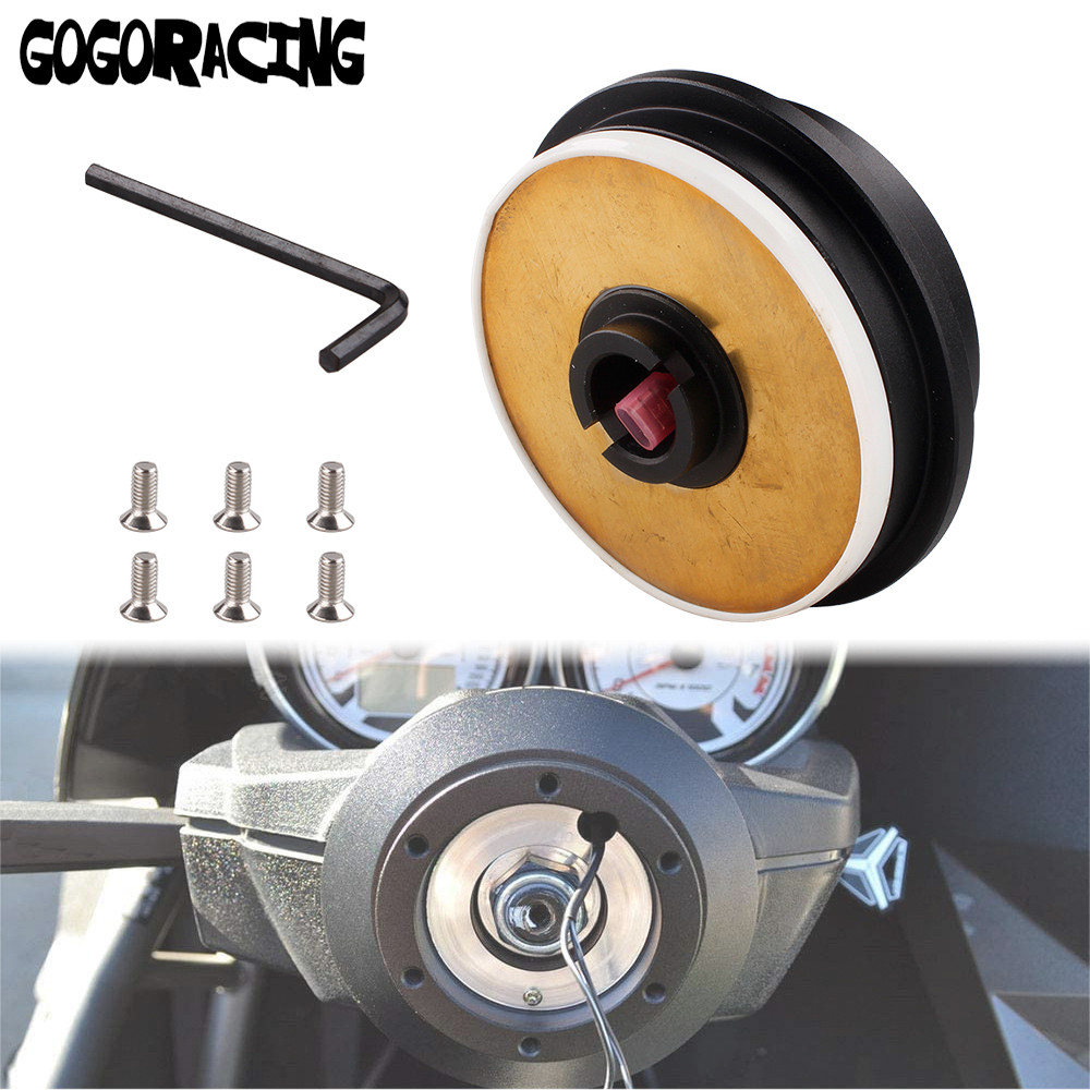 Black Steering Wheel Short Hub Adapter For Honda Accord 94-04 For Acura CL 97-03