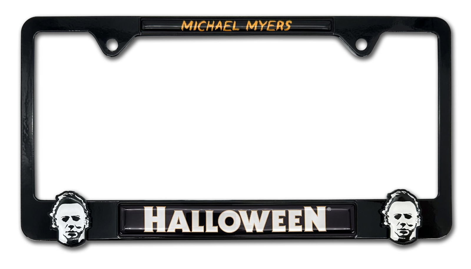 3D Halloween Michael Myers All Metal License Plate Frame (Licensed Product)