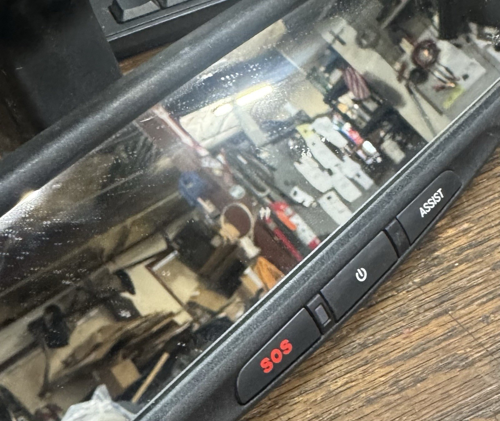 * 2018 DODGE DURANGO AUTO DIM INTERIOR REAR VIEW MIRROR 68339537AB