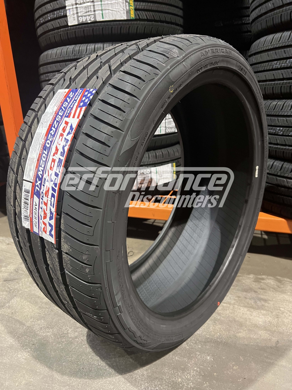 2 New American Roadstar Sport AS Tires 275/35R20 102W SL BSW 275 35 20 2753520