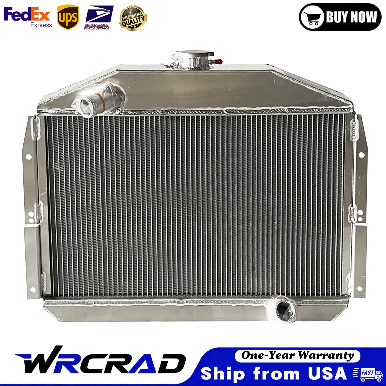 Radiator For 1953 1954 1955 Studebaker Champion Commander President V8 3.8L 4.2L