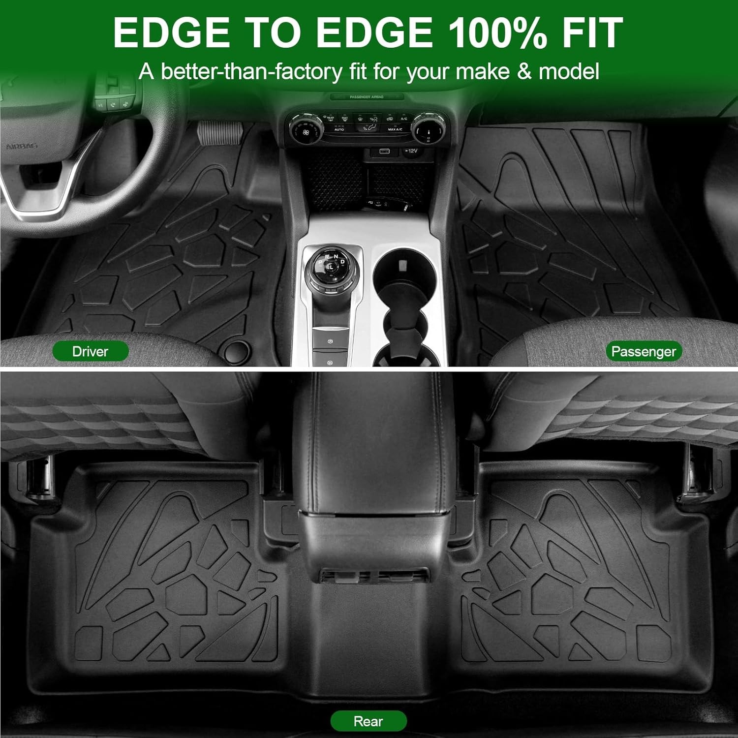 Floor Mats Door Sill Guard for Ford Bronco Sport 2021-2026 Accessories New