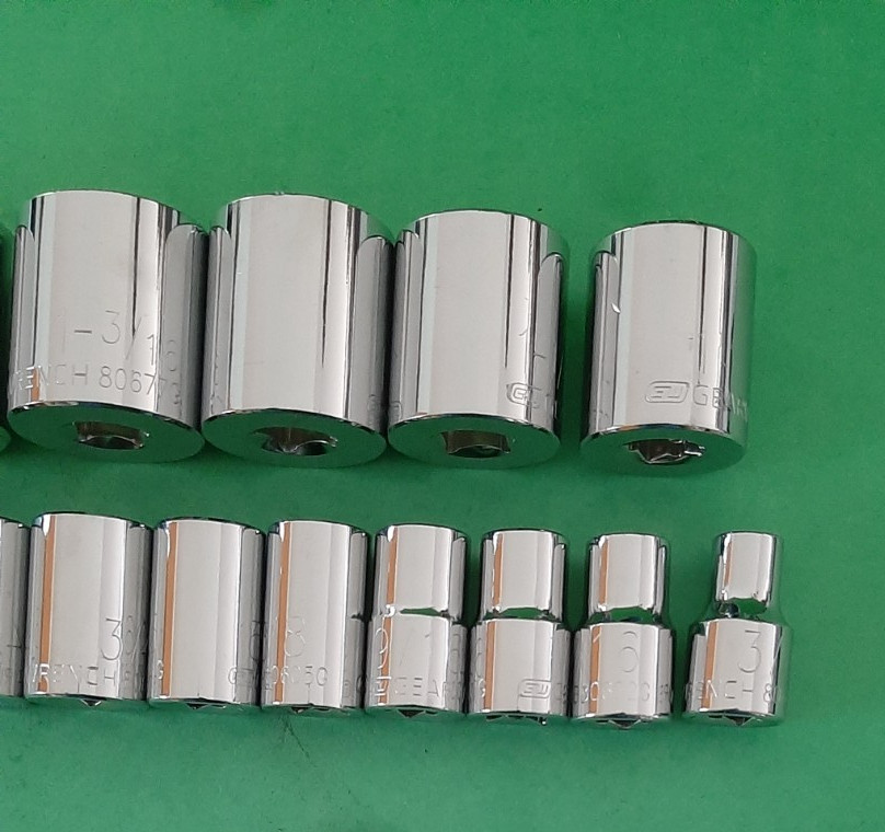 NEW GEARWRENCH 30pc 1/2″ Drive 6pt Point Shallow & Deep SAE Socket Set to 1-1/2″
